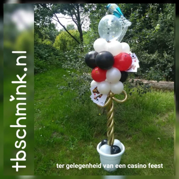 Ballonfiguren fotoshoot