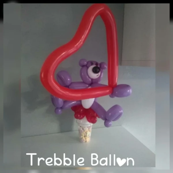 Ballonfiguur van High Five Balloons