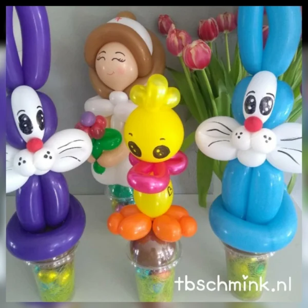 Ballonfiguur van High Five Balloons