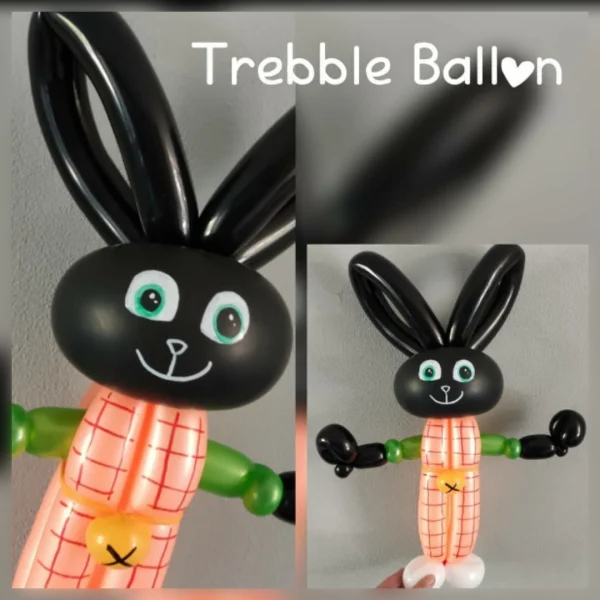 Ballonfiguur van High Five Balloons
