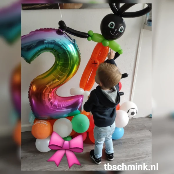 Ballonfiguur van High Five Balloons