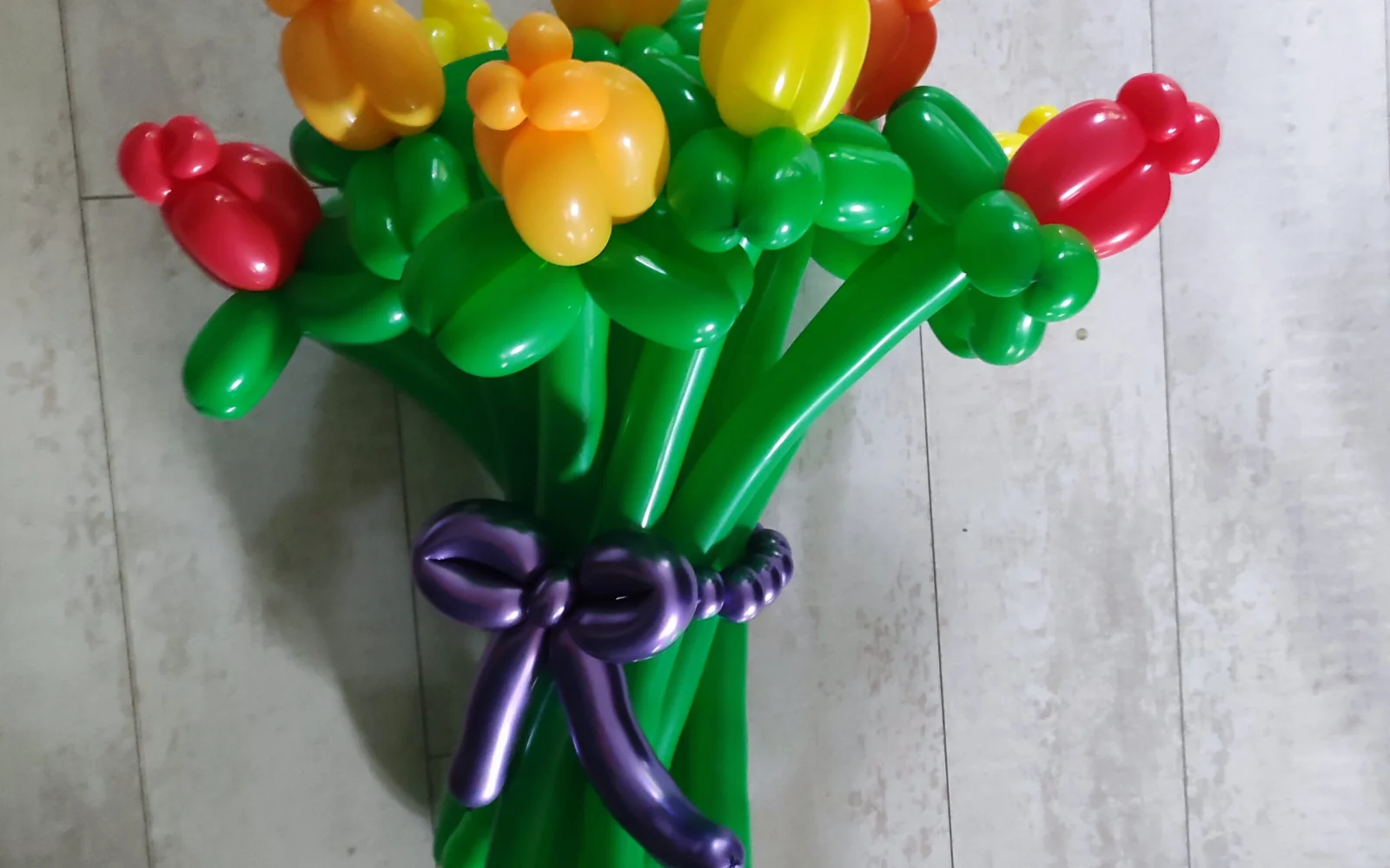 Ballonboeket Tulpen uit Amsterdam