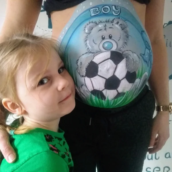 Bellypaint: gender reveal