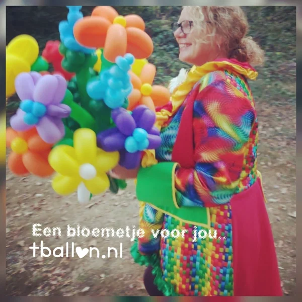Ballonboeket bezorgd aan huis